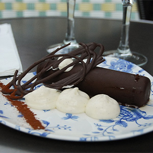Croquant chocolat La Chaufferie restaurant